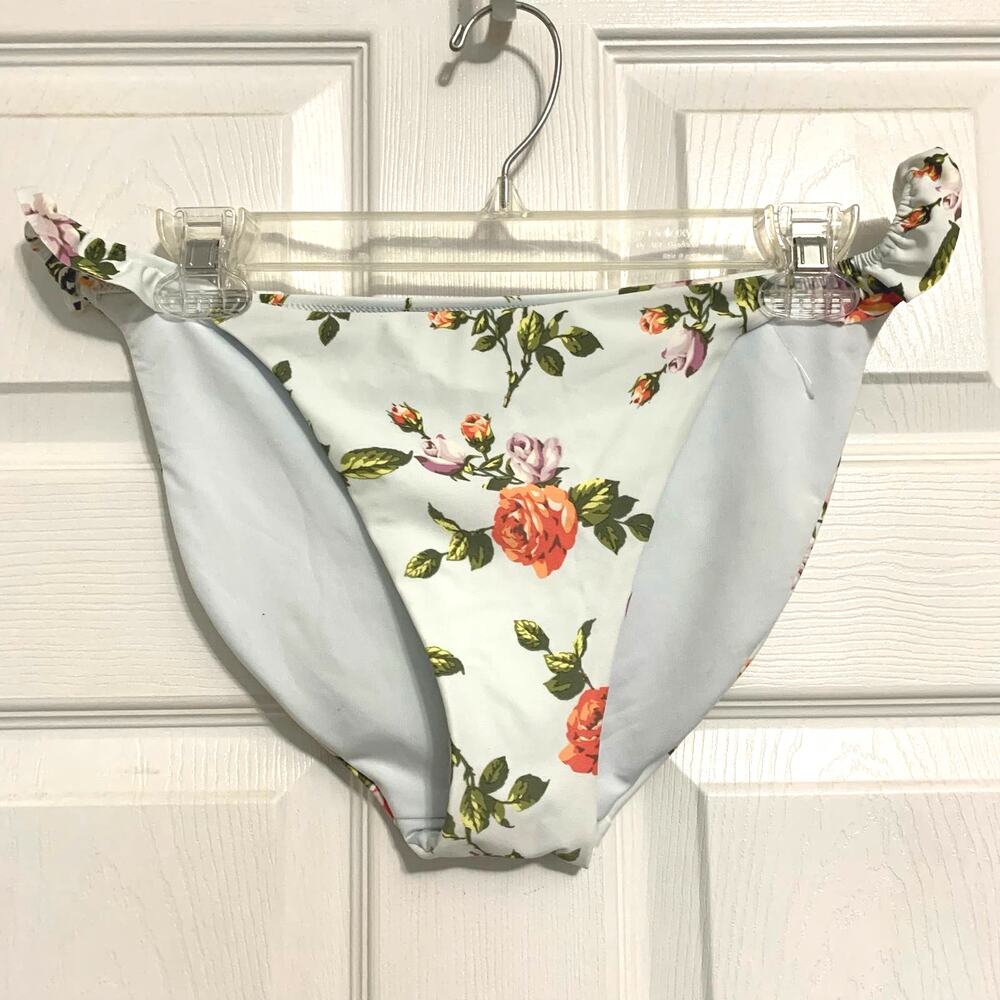 Aerie floral swim bikini bottom NWOT XL